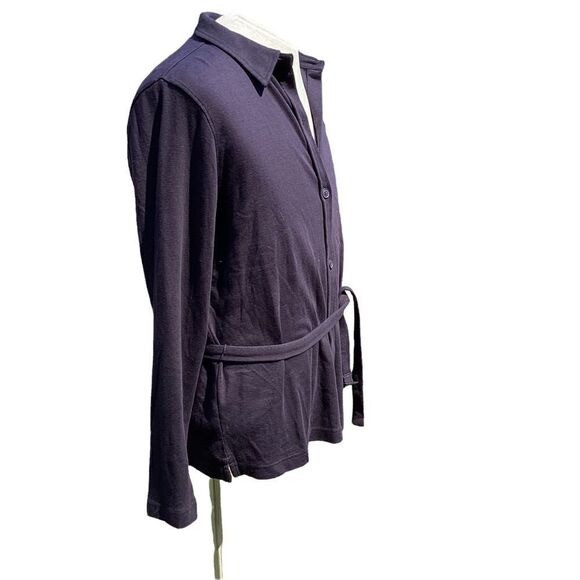 Lands End navy cardigan. 0512 - Picture 5 of 7